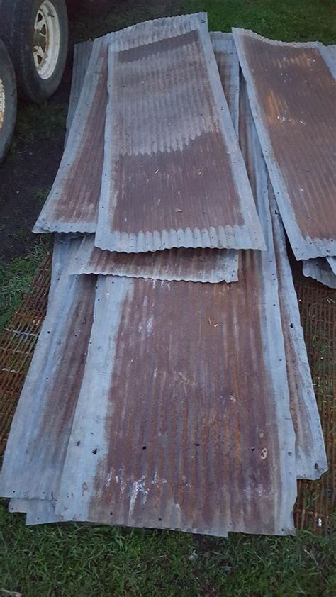 reclaimed sheet metal roofing